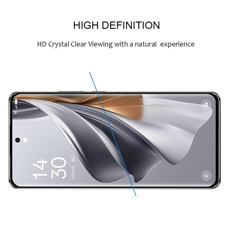 3D Curved Edge Full Screen Tempered Glass Film, For OPPO Reno10 China (1 PC), For OPPO Reno10 Pro China / Reno10 Pro+ (1 PC)