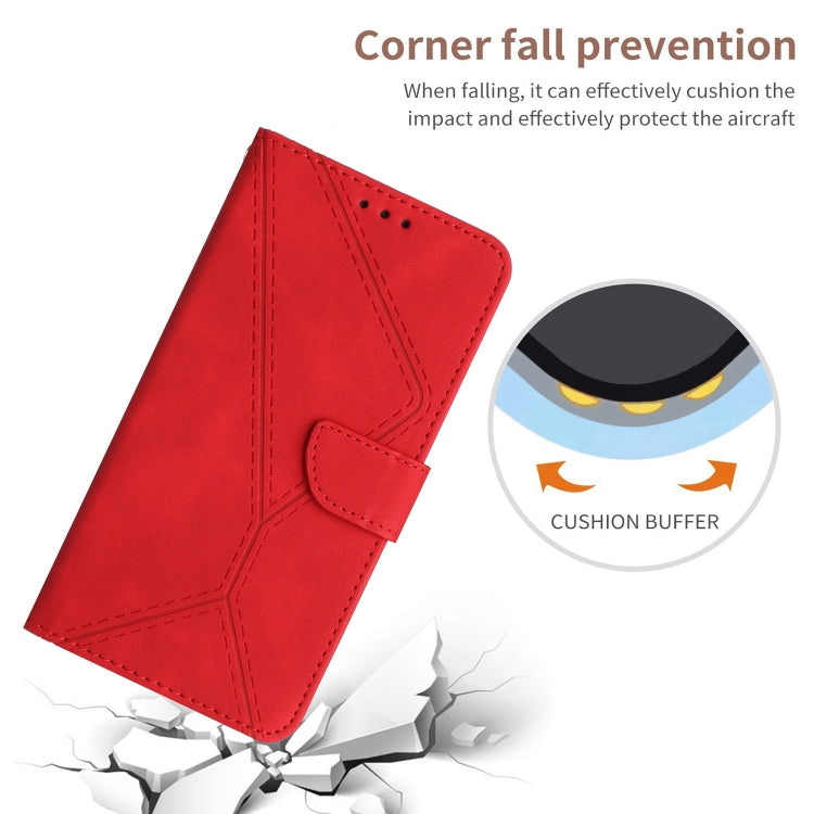 Stitching Embossed Leather Phone Case, For Realme 11 Pro