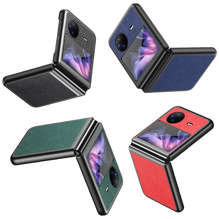 Litchi Texture All Inclusive Shockproof Protective Phone Case, For vivo X Flip, For vivo X Fold2