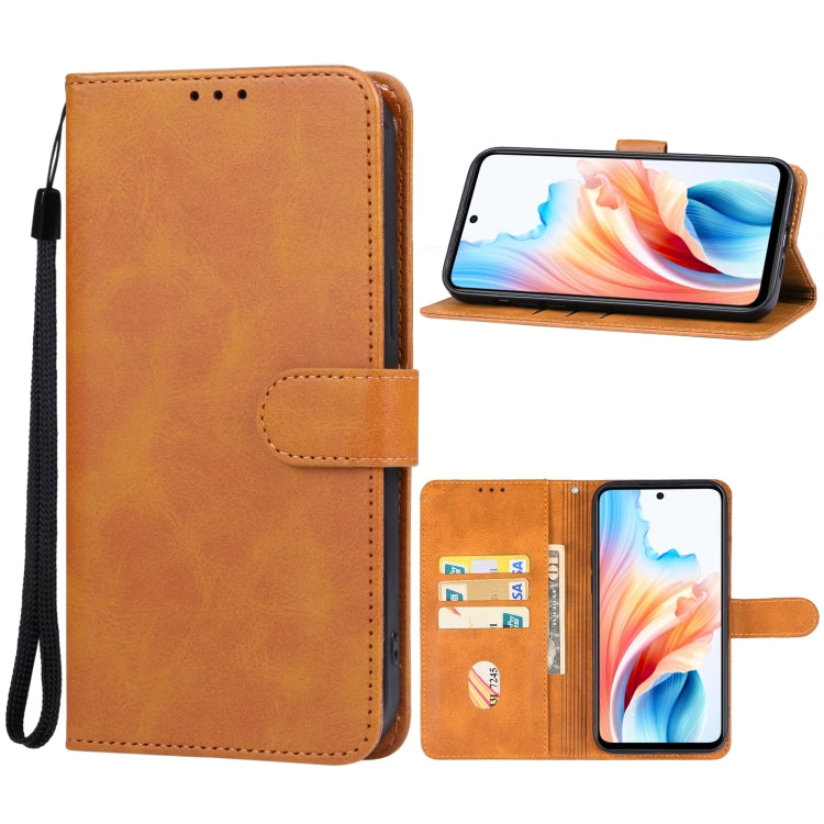 Leather Phone Case, For OPPO Reno12 Pro Global, For OPPO Reno12 Global, For OPPO F27 Pro+, For OPPO F27 Pro, For OPPO Reno12 Pro China, For OPPO Reno12 China, For OPPO A1i 5G, For OPPO K12x China