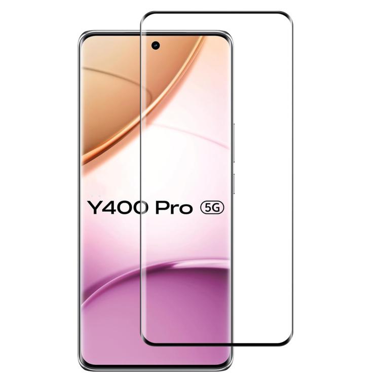 3D Curved Edge Full Screen Tempered Glass Film, For vivo T4 Ultra 5G, For vivo Y400 Pro 5G, For vivo Y19s Pro 4G, For vivo Y300 Pro+, For vivo X200 Ultra, For vivo S20 Pro, For vivo Y300, For vivo X200, For vivo X200 Pro, For vivo V30 Lite ME / V30 SE�...