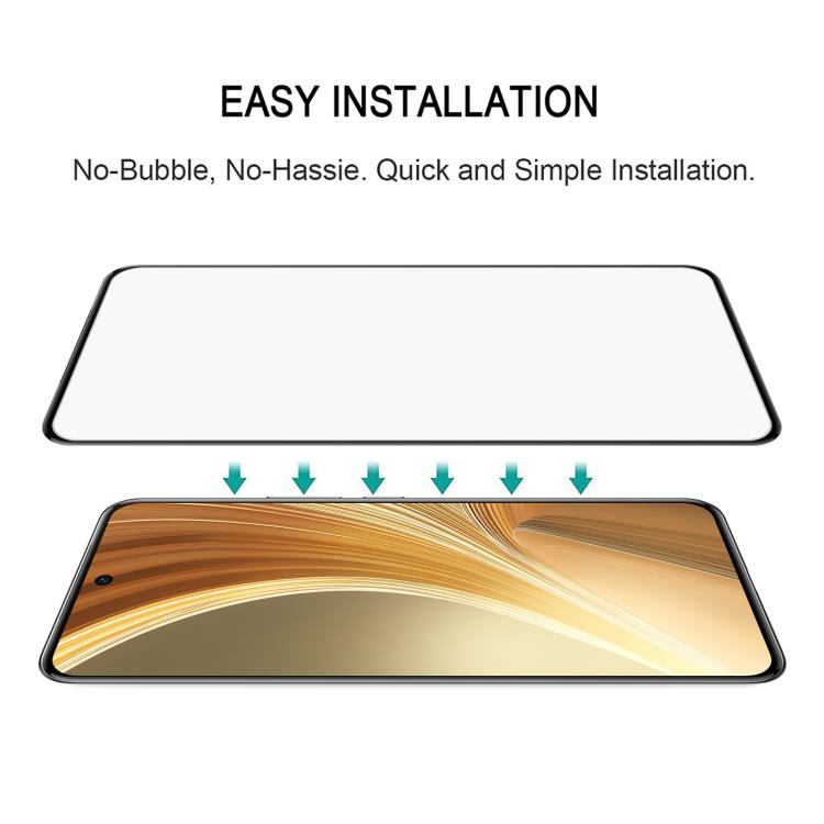 25pcs 3D Curved Edge Full Screen Tempered Glass Film, For vivo T4 Ultra 5G, For vivo Y400 Pro 5G, For vivo Y19s Pro 4G, For vivo Y300 Pro+, For vivo X200 Ultra, For vivo S20 Pro, For vivo Y300, For vivo X200, For vivo X200 Pro��������������������������...