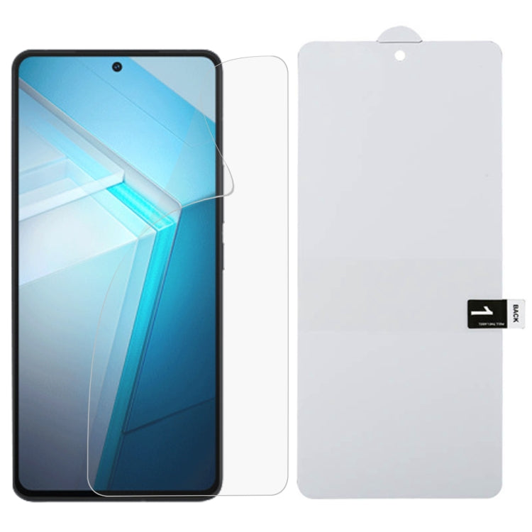 Full Screen Protector Explosion-proof Hydrogel Film, For vivo iQOO 11S, For vivo iQOO Z7 Pro, For vivo S17e, For vivo Y35+ / Y36 India, For vivo S17 Pro, For vivo Y35, For vivo S17