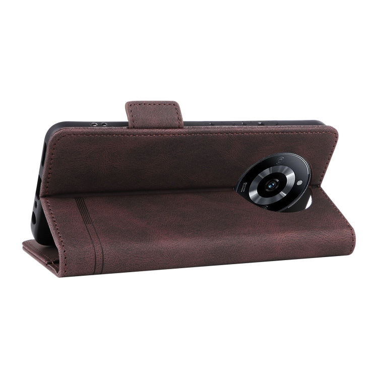 Magnetic Clasp Leather Phone Case