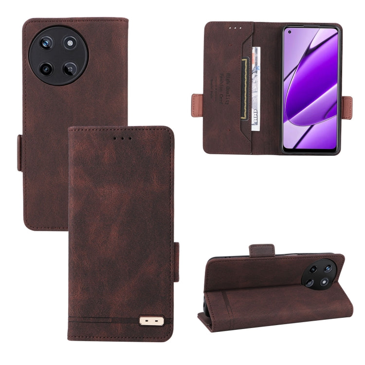 Magnetic Clasp Leather Phone Case