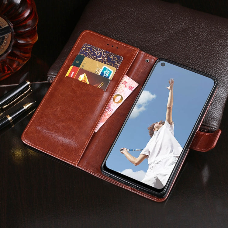 idewei 30053A Crazy Horse Texture Horizontal Flip Leather Case with Holder &amp; Card Slots &amp; Wallet, For OPPO A52, For OPPO A92s, For OPPO Ace2