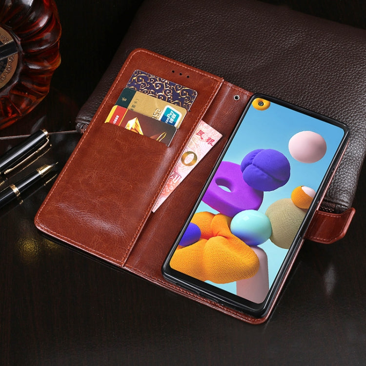 idewei 30053A Crazy Horse Texture Horizontal Flip Leather Case with Holder &amp; Card Slots &amp; Wallet, For Samsung Galaxy A21s, For Samsung Galaxy A41, For UMIDIGI A7 Pro