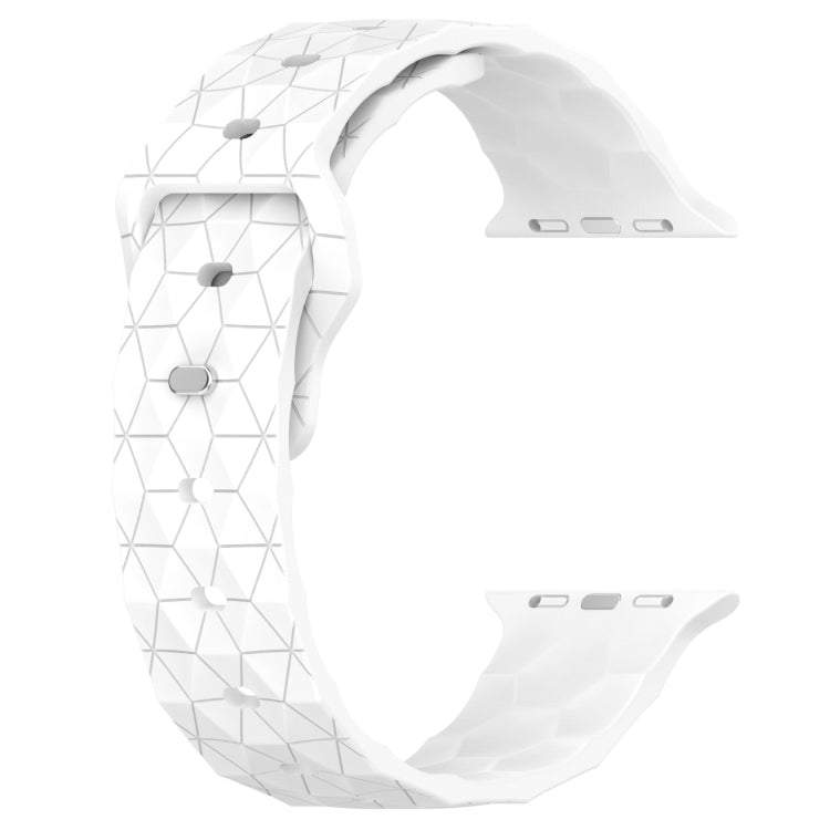 Football Texture Silicone Watch Band, For Apple Watch 8 41mm, For Apple Watch 8 45mm