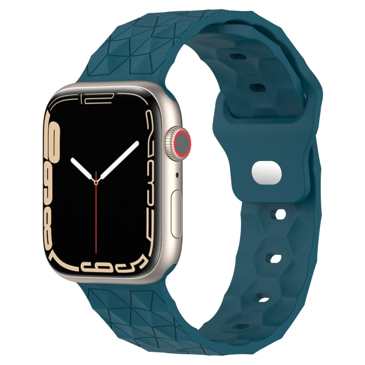 Football Texture Silicone Watch Band, For Apple Watch SE 2022 40mm, For Apple Watch SE 2022 44mm