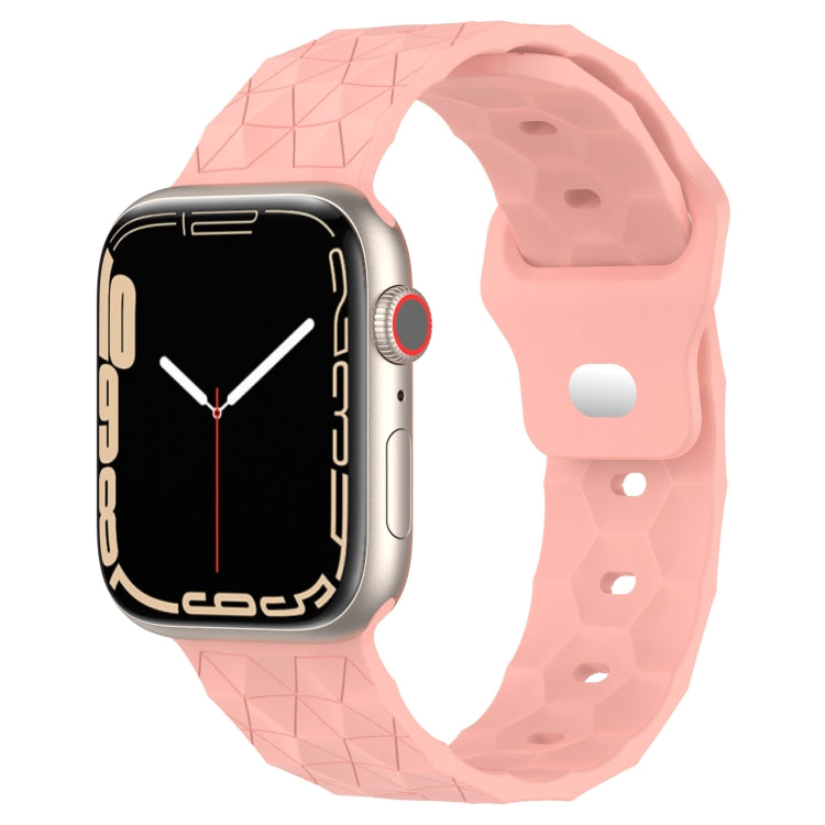 Football Texture Silicone Watch Band, For Apple Watch SE 2022 40mm, For Apple Watch SE 2022 44mm