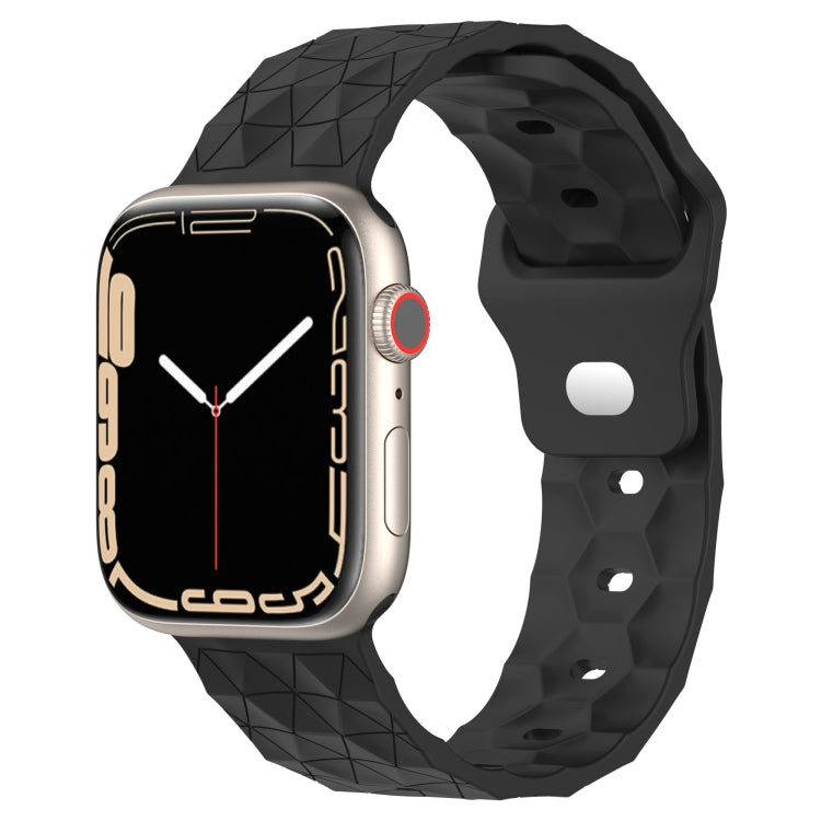 Football Texture Silicone Watch Band, For Apple Watch 6 40mm, For Apple Watch 6 44mm