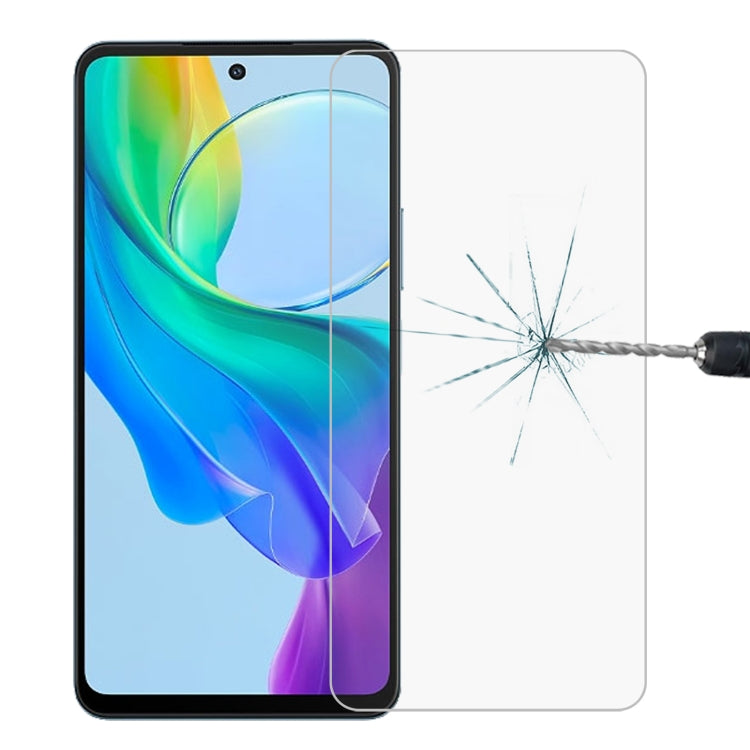 0.26mm 9H 2.5D Tempered Glass Film, For vivo iQOO Z9x, For vivo T3x, For vivo Y200i, For vivo iQOO Z9, For vivo V40 SE / V30 Lite 4G, For vivo Y200 / Y200e / T3, For vivo Y100i / Y100t, For vivo iQOO Neo9 Pro, For vivo Y100 IDN, For vivo Y75A����������...