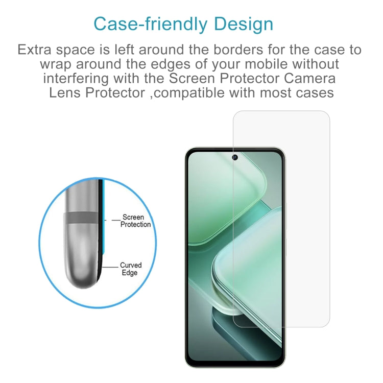 0.26mm 9H 2.5D Tempered Glass Film, For vivo iQOO Z9x, For vivo T3x, For vivo Y200i, For vivo iQOO Z9, For vivo V40 SE / V30 Lite 4G, For vivo Y200 / Y200e / T3, For vivo Y100i / Y100t, For vivo iQOO Neo9 Pro, For vivo Y100 IDN, For vivo Y75A����������...