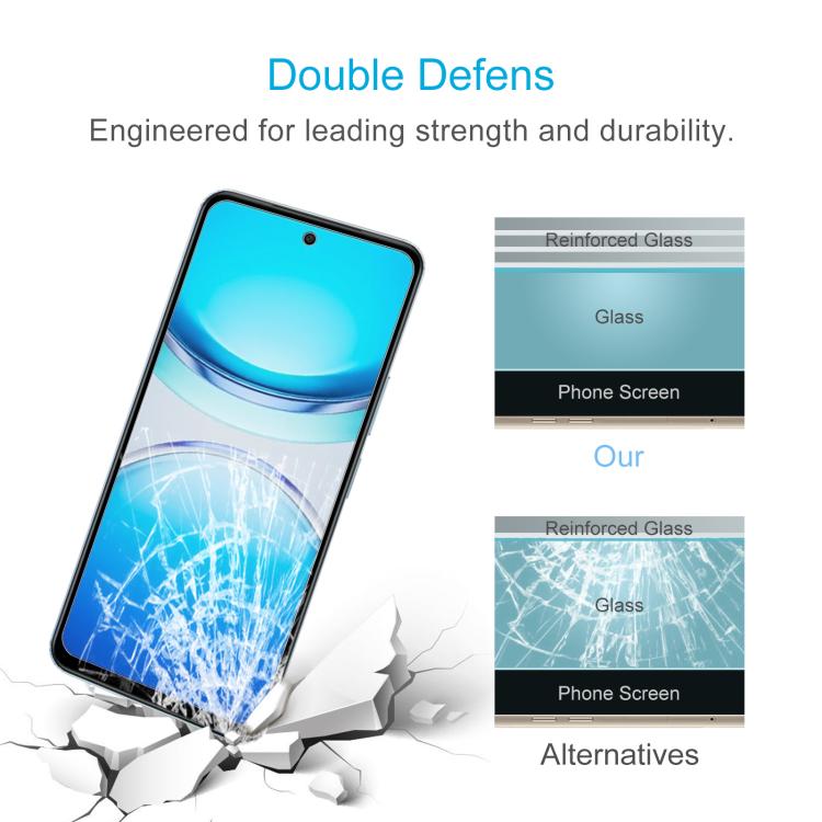 0.26mm 9H 2.5D Tempered Glass Film, For vivo Y300t / iQOO Z10x, For vivo V50 / V50e, For vivo V50 Lite 4G, For vivo Y300i, For vivo Y39 5G, For vivo V50 Lite 5G, For vivo T4x, For vivo Y29s 5G, For vivo iQOO Neo 10R, For vivo Y29 5G / 4G, For vivo Y04 ...