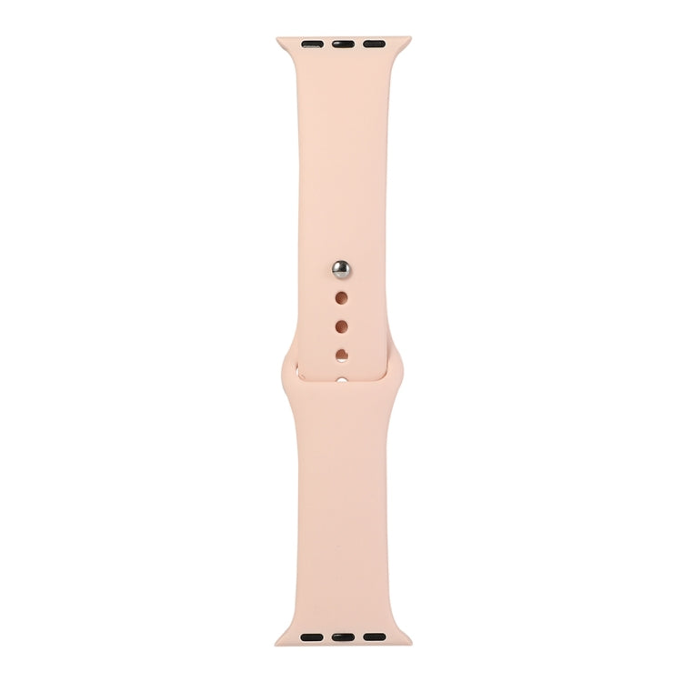 Silicone Watch Replacement Strap, Long Section (Men), For Apple Watch Series 8&amp;7 41mm / SE 2&amp;6&amp;SE&amp;5&amp;4 40mm / 3&amp;2&amp;1 38mm