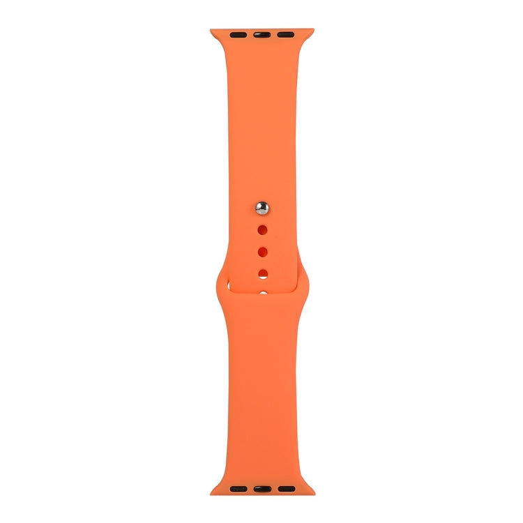 Silicone Watch Replacement Strap, Long Section (Men), For Apple Watch Series 8&amp;7 41mm / SE 2&amp;6&amp;SE&amp;5&amp;4 40mm / 3&amp;2&amp;1 38mm