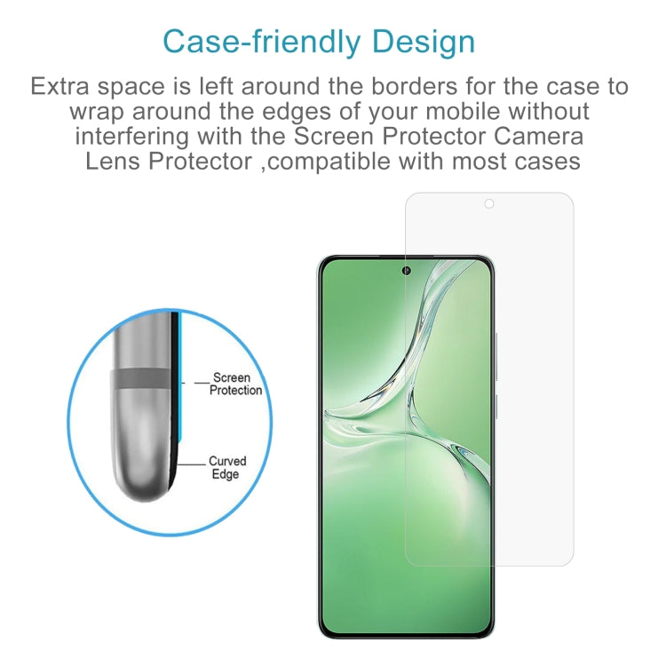 0.26mm 9H 2.5D Tempered Glass Film, For OPPO K12 / K12 Plus, For OPPO Reno11 F, For OPPO A78 4G, For OPPO A1 5G / 4G, For OPPO A98 / A58 4G