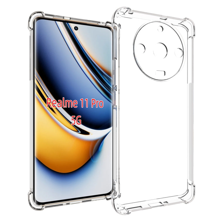 Shockproof Non-slip Thickening TPU Phone Case, For Realme C63 4G, For Realme GT Neo6 SE, For Realme C53 / Narzo N53 4G, For Realme 11 5G, For Realme 11 Pro 5G, For Realme 11 Pro+ 5G