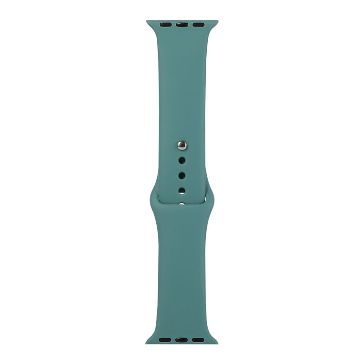 Silicone Watch Replacement Strap, Short Section (Female), For Apple Watch Series 8&7 41mm / SE 2&6&SE&5&4 40mm / 3&2&1 38mm