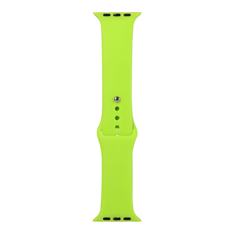 Silicone Watch Replacement Strap, Short Section (Female), For Apple Watch Ultra 49mm / Series 8&7 45mm / SE 2&6&SE&5&4 44mm / 3&2&1 42mm