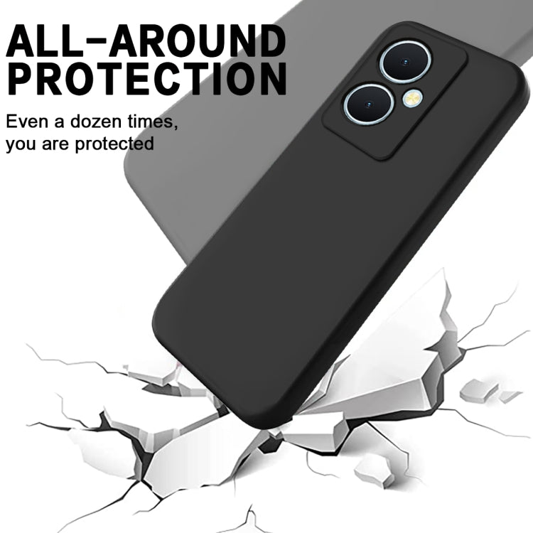 Pure Color Liquid Silicone Shockproof Phone Case, For vivo Y78+ / Y78 / V29 Lite, For vivo Y100 / T2 India, For vivo Y02A 4G / Y11 2023 4G