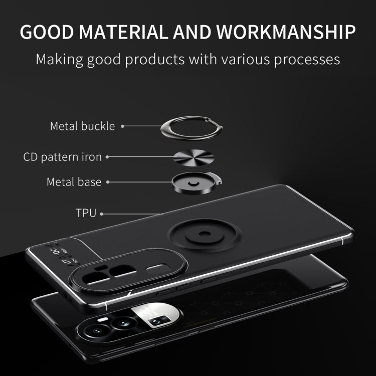 Metal Ring Holder TPU Phone Case, For OPPO Reno10, For OPPO Reno10 / 10 Pro Global, For OPPO Reno10 Pro, For OPPO Reno10 Pro+, For OPPO A1 5G