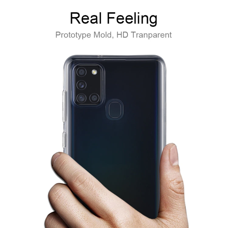 0.75mm Ultra-thin Transparent TPU Soft Protective Case, For Samsung Galaxy A21s, For Xiaomi Redmi Note 9, For Huawei Y6p, For Xiaomi Redmi 10X Pro, For Vivo X50