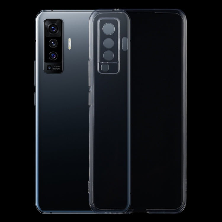 0.75mm Ultra-thin Transparent TPU Soft Protective Case, For Samsung Galaxy A21s, For Xiaomi Redmi Note 9, For Huawei Y6p, For Xiaomi Redmi 10X Pro, For Vivo X50