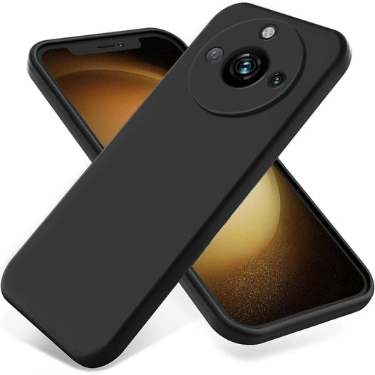 Solid Color Liquid Silicone Dropproof Full Coverage Phone Case