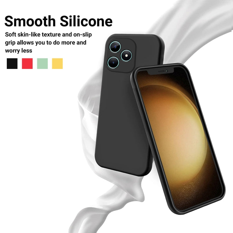 Solid Color Liquid Silicone Dropproof Full Coverage Phone Case