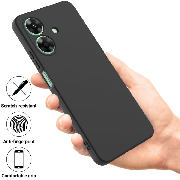 Solid Color Liquid Silicone Dropproof Full Coverage Phone Case