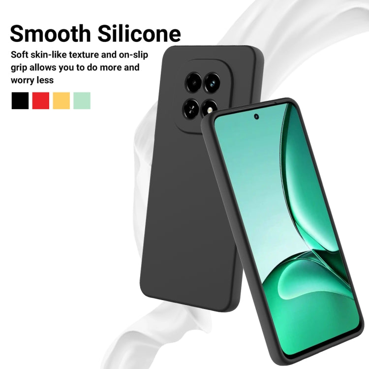 Solid Color Liquid Silicone Dropproof Full Coverage Phone Case