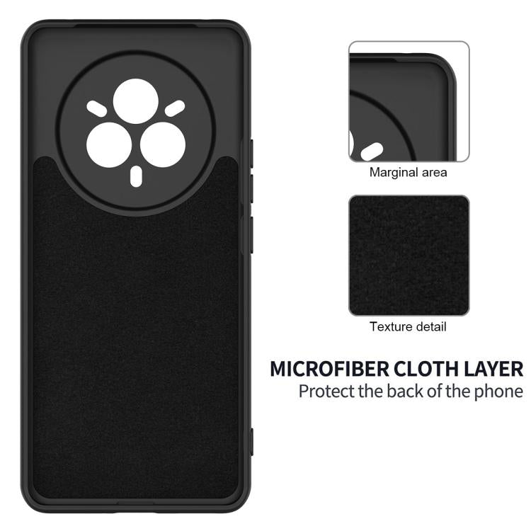 Solid Color Liquid Silicone Dropproof Full Coverage Phone Case