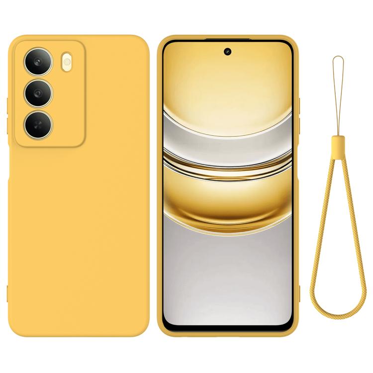 Solid Color Liquid Silicone Dropproof Full Coverage Phone Case, For Realme P3x, For Realme 14 Pro+, For Realme 14 Pro, For Realme 14x India, For Realme 14x Global, For Realme C75