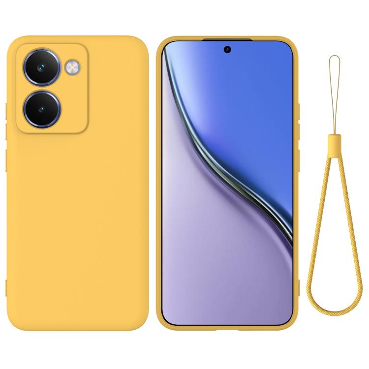Solid Color Liquid Silicone Dropproof Full Coverage Phone Case, For Realme GT 7 / GT 7T 5G, For Realme 14 / 14T 5G, For Realm V70 / V70s 5G, For Realme P3 Ultra 5G, For Realme 14 Pro Lite, For Realme C75x