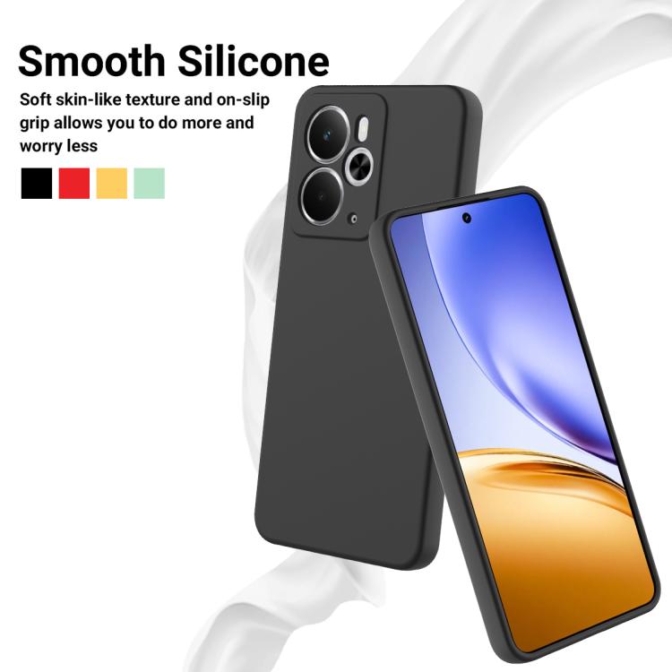 Solid Color Liquid Silicone Dropproof Full Coverage Phone Case, For Realme 14 / 14T 5G, For Realm V70 / V70s 5G, For Realme P3 Ultra 5G, For Realme 14 Pro Lite, For Realme C75x, For Realme P3 Pro