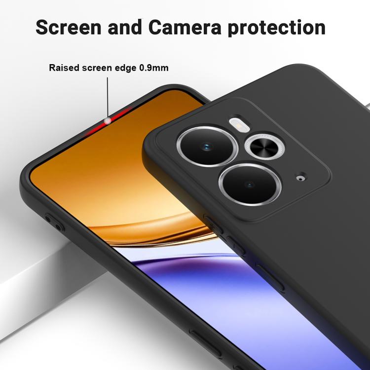 Solid Color Liquid Silicone Dropproof Full Coverage Phone Case, For Realme 14 / 14T 5G, For Realm V70 / V70s 5G, For Realme P3 Ultra 5G, For Realme 14 Pro Lite, For Realme C75x, For Realme P3 Pro
