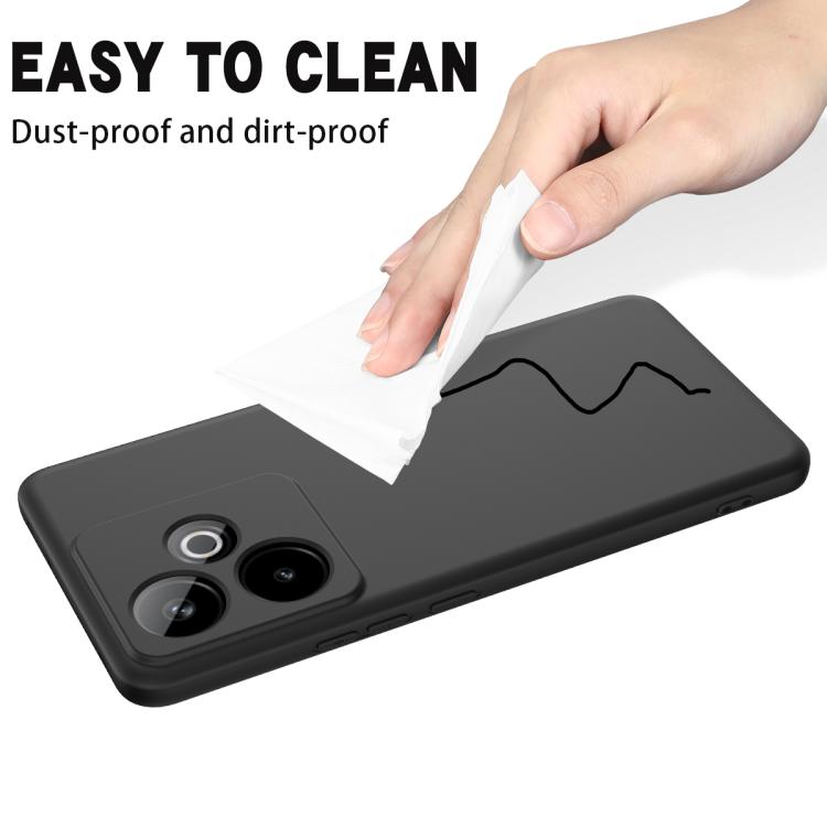 Solid Color Liquid Silicone Dropproof Full Coverage Phone Case, For Realme GT 7 / GT 7T 5G, For Realme 14 / 14T 5G, For Realm V70 / V70s 5G, For Realme P3 Ultra 5G, For Realme 14 Pro Lite, For Realme C75x