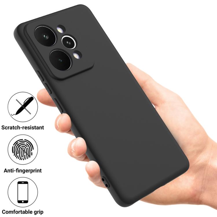Solid Color Liquid Silicone Dropproof Full Coverage Phone Case, For Realme 15 Pro 5G, For Realme 15 5G, For Realme C71 4G, For Realme C75 5G / C73 5G, For Realme GT 7 / GT 7T 5G, For Realme P3 5G / Narzo 80x 5G