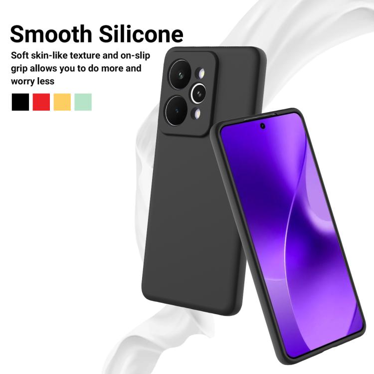 Solid Color Liquid Silicone Dropproof Full Coverage Phone Case, For Realme 15 Pro 5G, For Realme 15 5G, For Realme C71 4G, For Realme C75 5G / C73 5G, For Realme GT 7 / GT 7T 5G, For Realme P3 5G / Narzo 80x 5G