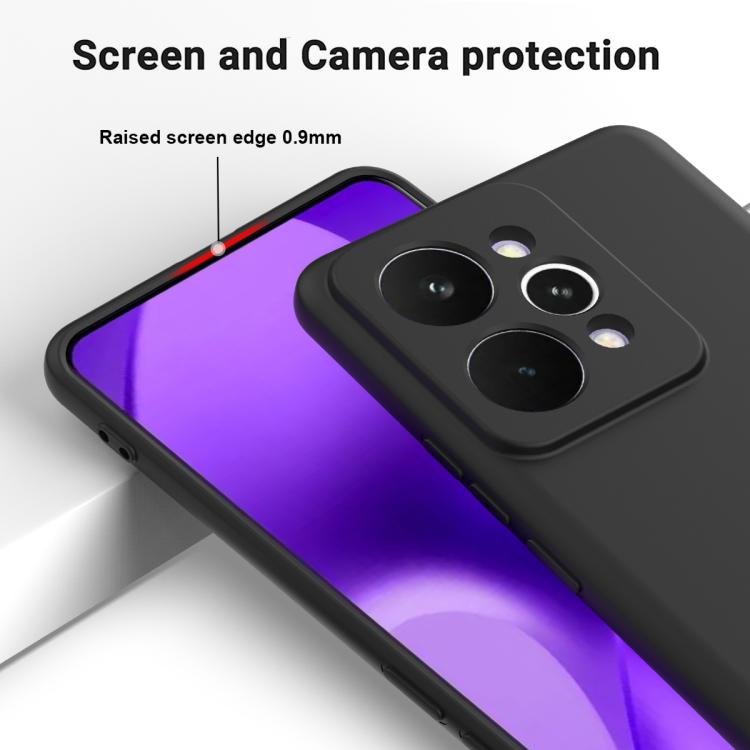 Solid Color Liquid Silicone Dropproof Full Coverage Phone Case, For Realme 15 Pro 5G, For Realme 15 5G, For Realme C71 4G, For Realme C75 5G / C73 5G, For Realme GT 7 / GT 7T 5G, For Realme P3 5G / Narzo 80x 5G