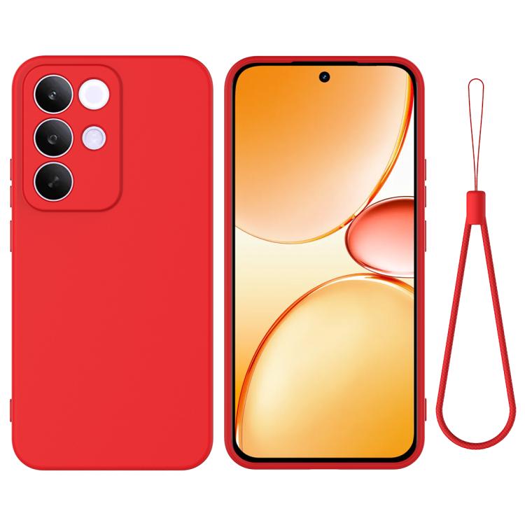 Solid Color Liquid Silicone Dropproof Full Coverage Phone Case, For Realme 15x 5G / C85 5G, For Realme C85 Pro 4G, For Realme P4 Pro 5G, For Realme P4 5G, For Realme 15T 5G, For Realme C71 4G India/Narzo 80 Lite 4G