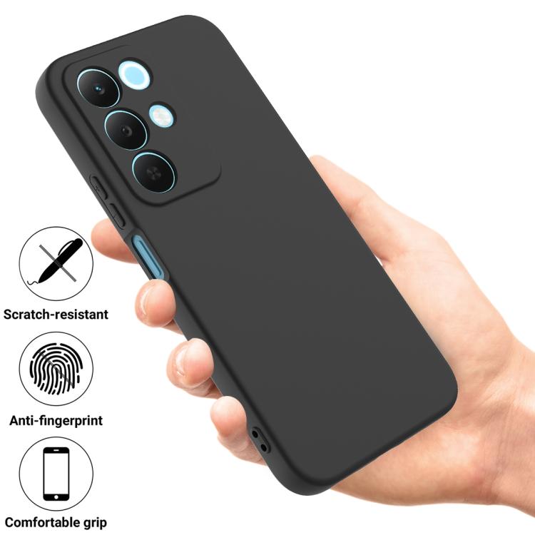 Solid Color Liquid Silicone Dropproof Full Coverage Phone Case, For Realme 15x 5G / C85 5G, For Realme C85 Pro 4G, For Realme P4 Pro 5G, For Realme P4 5G, For Realme 15T 5G, For Realme C71 4G India/Narzo 80 Lite 4G
