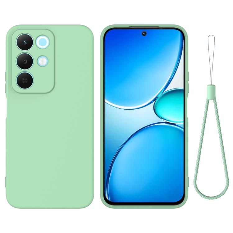 Solid Color Liquid Silicone Dropproof Full Coverage Phone Case, For Realme 15x 5G / C85 5G, For Realme C85 Pro 4G, For Realme P4 Pro 5G, For Realme P4 5G, For Realme 15T 5G, For Realme C71 4G India/Narzo 80 Lite 4G
