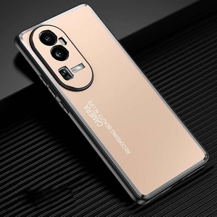 Frosted Metal Phone Case, For OPPO Find X8, For OPPO Reno10 Pro+, For OPPO Reno10 Pro, For OPPO Reno10, For OPPO Find X8 Pro