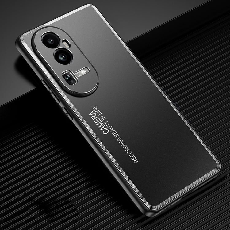 Frosted Metal Phone Case, For OPPO Find X8, For OPPO Reno10 Pro+, For OPPO Reno10 Pro, For OPPO Reno10, For OPPO Find X8 Pro