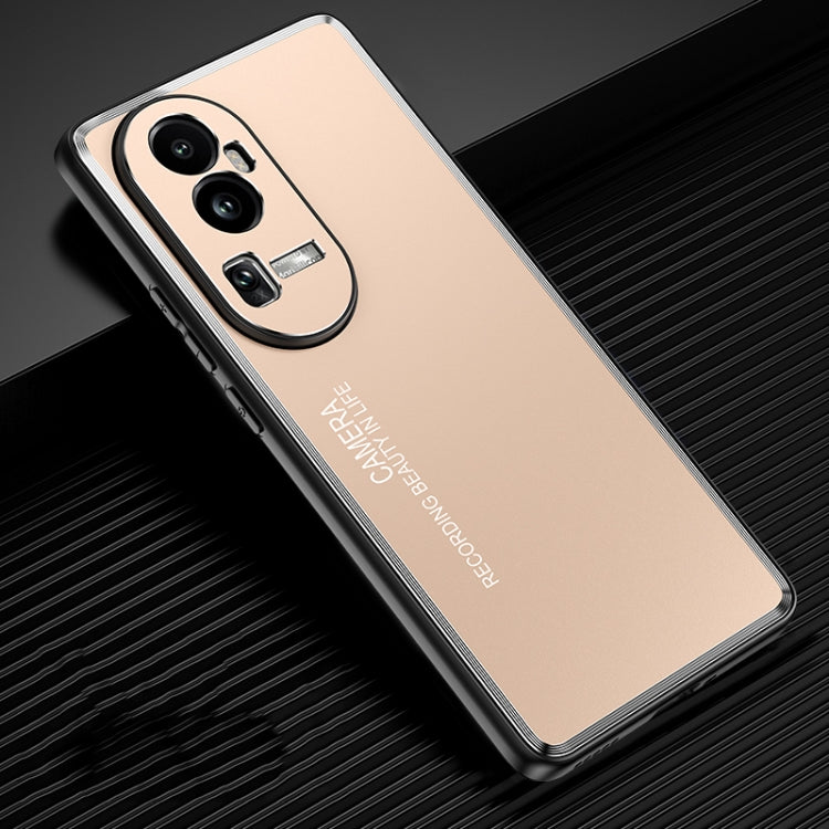 Frosted Metal Phone Case, For OPPO Find X8, For OPPO Reno10 Pro+, For OPPO Reno10 Pro, For OPPO Reno10, For OPPO Find X8 Pro