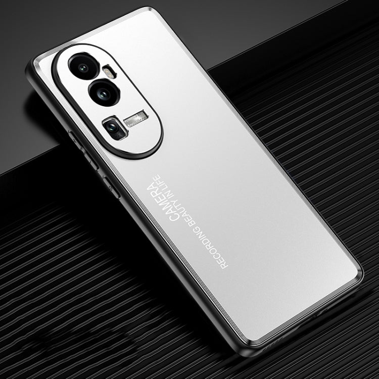 Frosted Metal Phone Case, For OPPO Find X8, For OPPO Reno10 Pro+, For OPPO Reno10 Pro, For OPPO Reno10, For OPPO Find X8 Pro