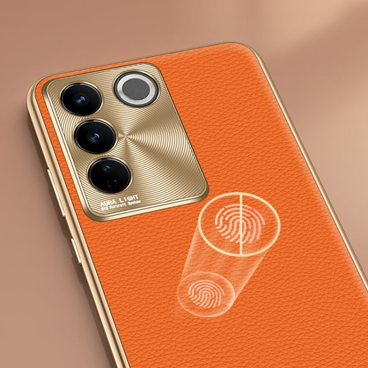 Litchi Texture Genuine Leather Phone Case, For vivo S16 / S16 Pro, For vivo S17 Pro, For vivo S17, For vivo X90 Pro, For vivo X90, For vivo X90 Pro+