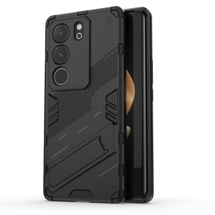 Punk Armor 2 in 1 PC + TPU Phone Case with Holder